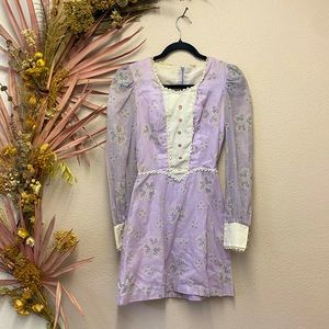 Vintage 1960s mini dress